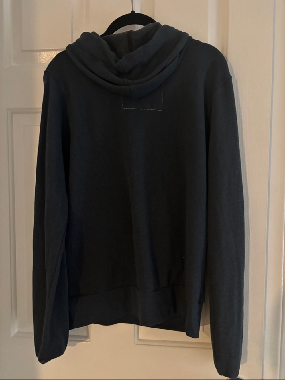 Aviator Nation Navy Pullover Hoodie with Gold Zippers - Picture 4 of 4